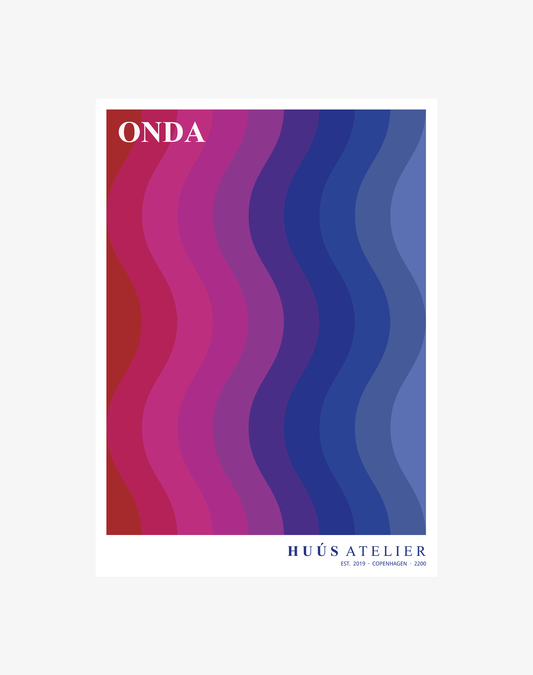 Onda - Rosso e blu